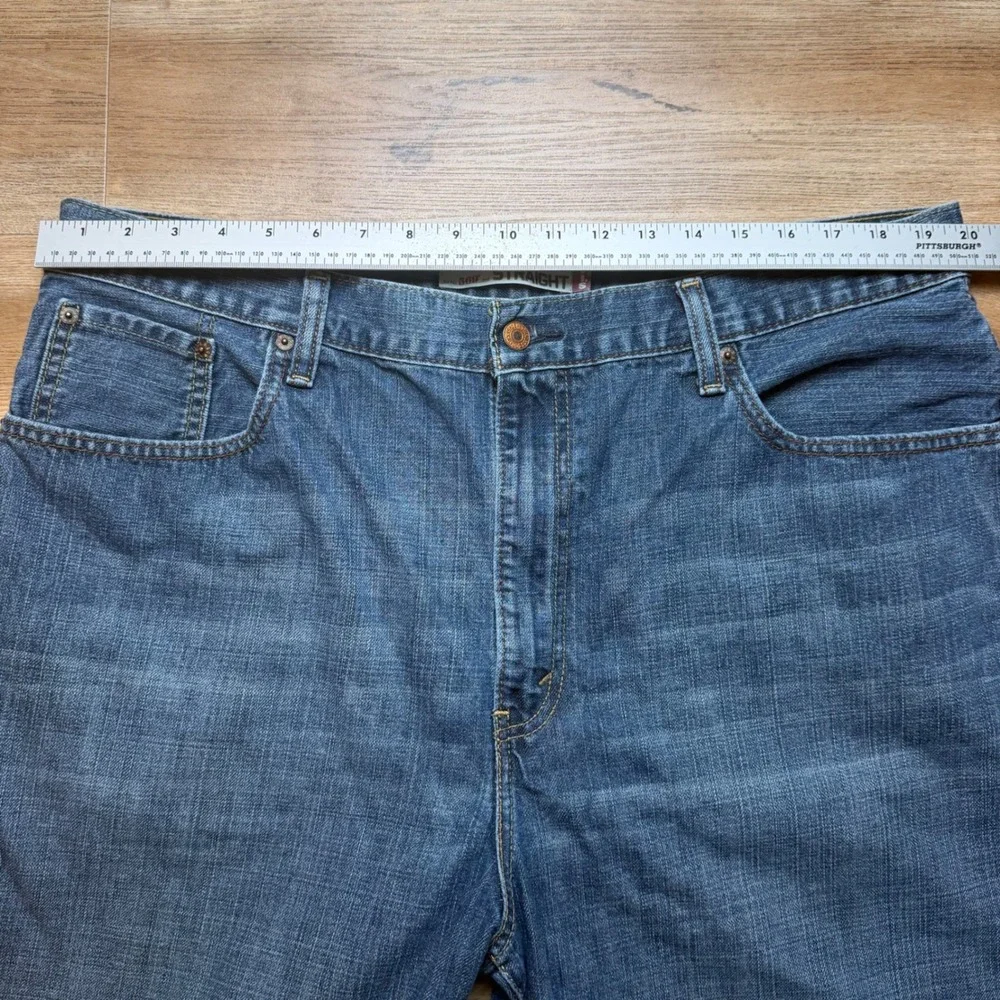 Levis 569 Loose Straight Shorts Mens 40 Blue Denim‎ Baggy Skater 100% Cotton Y2K